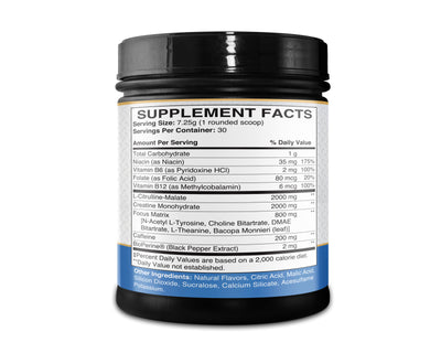 Pre-Workday Formula, Energy & Focus
